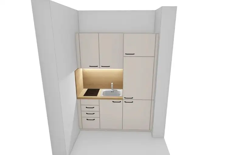 37 m² Garçonnière mit Loggia in Scheibbs