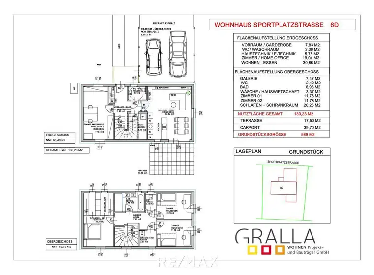 Gralla - moderne, hochwertige Einfamilienhäuser in Ziegelmassivbauweise!