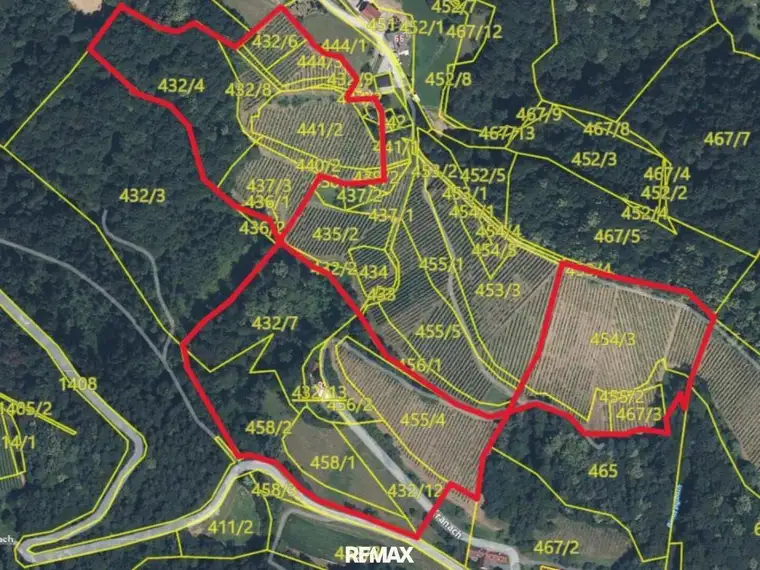 Preisreduktion !! Weingarten mit Landwirtschaft und Altbestand in Kranach, Gemeinde Gamlitz
