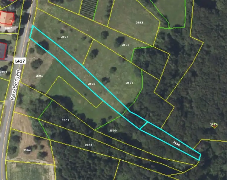 Traumhaftes sonniges Baugrundstück mit eigenem Wald und landwirtschaftlicher Nutzläche in Jennersdorf