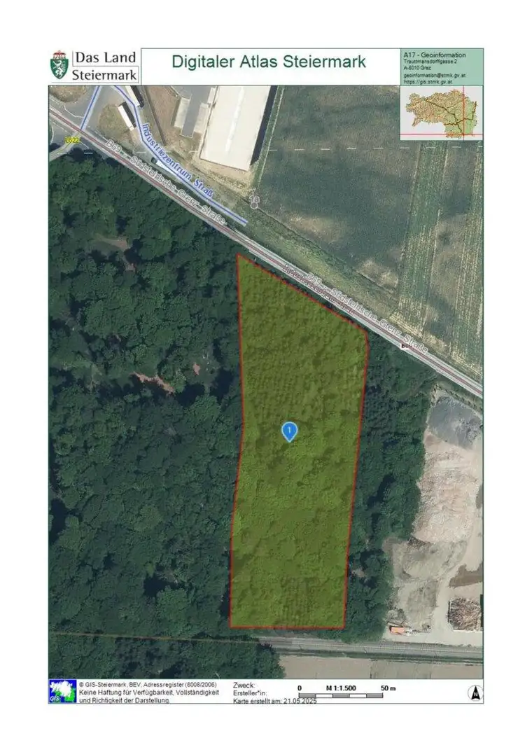Großzügige Gewerbeimmobilie in Oberschwarza – 14.000 m² Asphaltierfertig, für 1.165.000 €!
