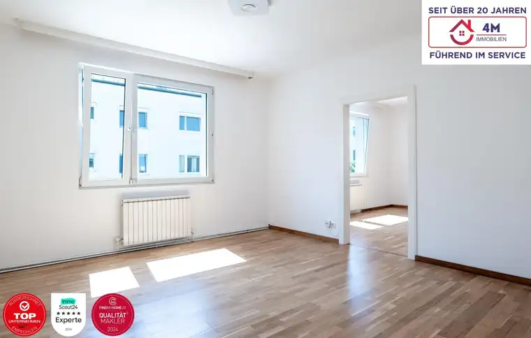 Frisch renovierte, günstige 3-Zimmer Wohnung nahe Bahnhof Floridsdorf, gute Vermietbarkeit