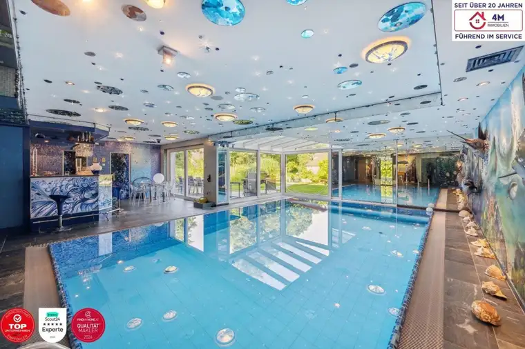 Luxuriöses Wohnen in idyllischer Umgebung – Exklusives Anwesen mit Wellnessoase in 1190 Wien