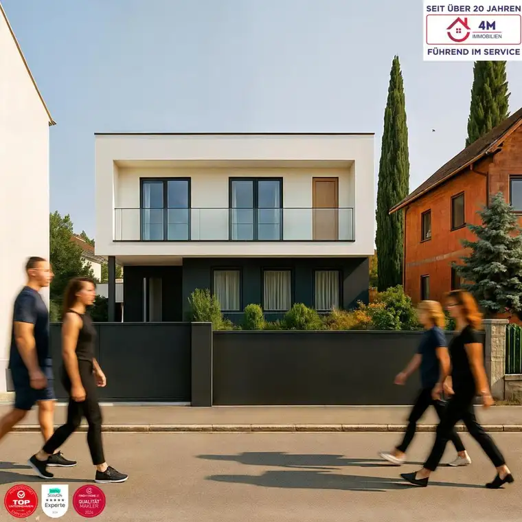  ️ Sofort starten! Bauprojekt mit 4 Häusern &amp; Baugenehmigung