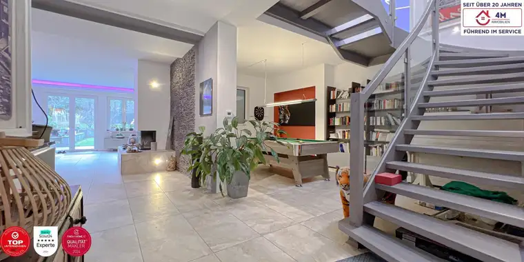 Wohlfühloase am Gießhübl - Luxuriöse Villa mit Spa, 7 Parkplätzen und Nebenhaus