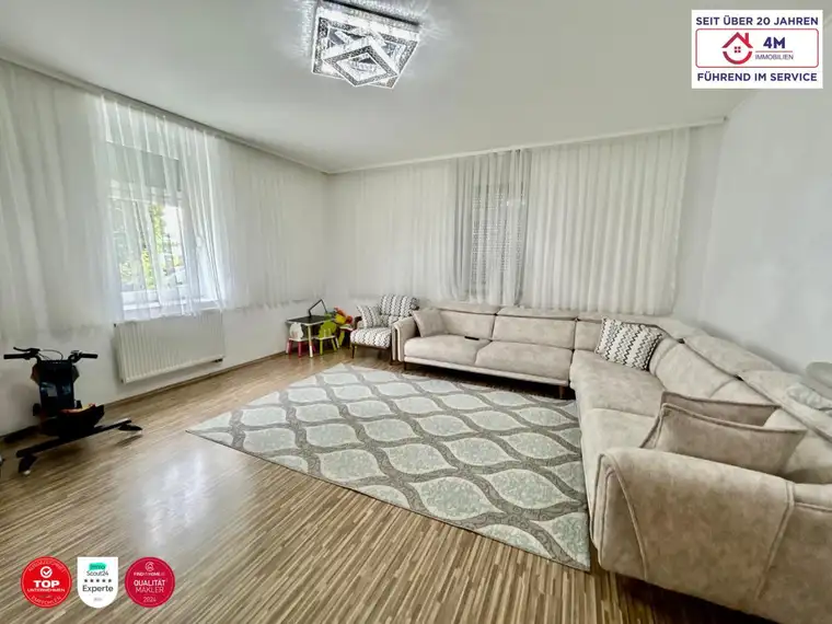 Traumhafte 4-Zimmer-Wohnung mit Garten! und Top-Lage in Bad Vöslau