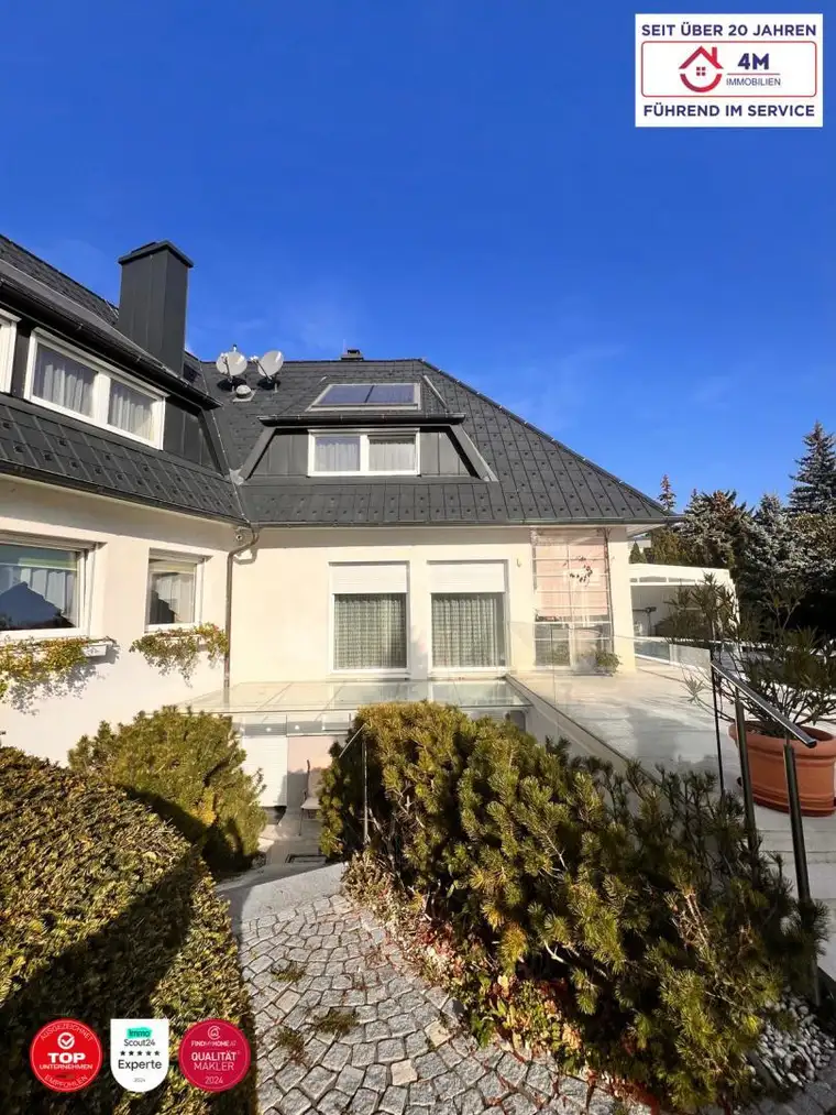 Wohnen der Extraklasse – High-End-Villa beim Donaupark &amp; Vienna International School