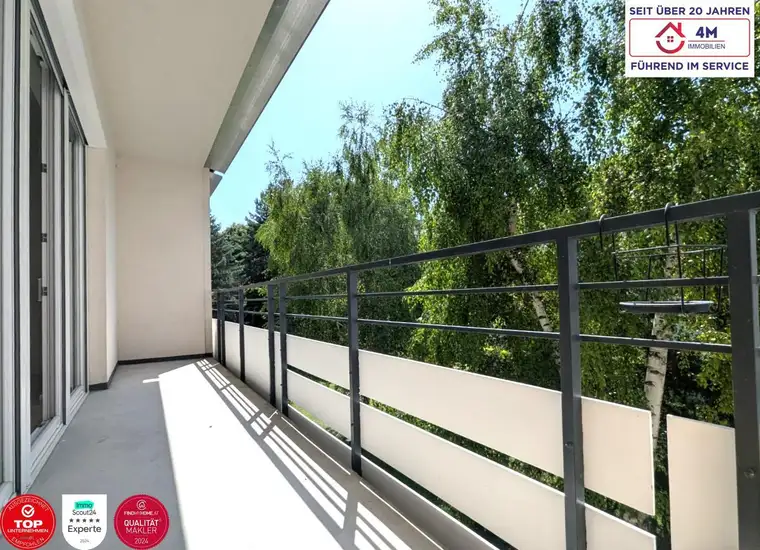  Freier Mietzins - moderne Garconniere mit Loggia – ideale Flughafen‑Nähe