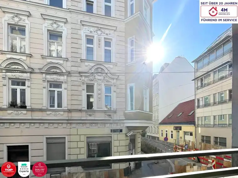 EFFIZIENTE 2-ZIMMER-WOHNUNG / LOGGIA / 15.BEZIRK / ca. 61m2