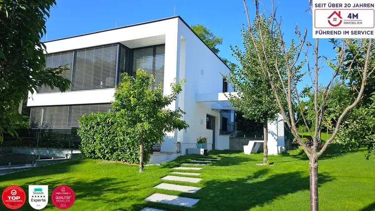 ✨7 Zimmer Luxus‑Villa auf Eigengrund – High‑End‑Qualität, intelligente Haustechnik &amp; Alte Donau-Nähe 