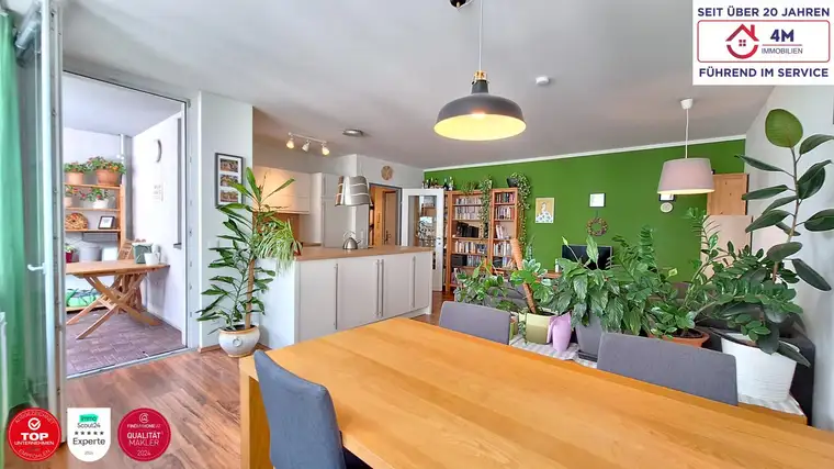  3 Zimmer &amp; Loggia – was willst du mehr? 
