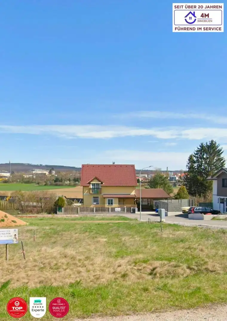 Baubewilligtes Grundstück für 2 EFH In einer der begehrtesten Wohnlagen von Horn