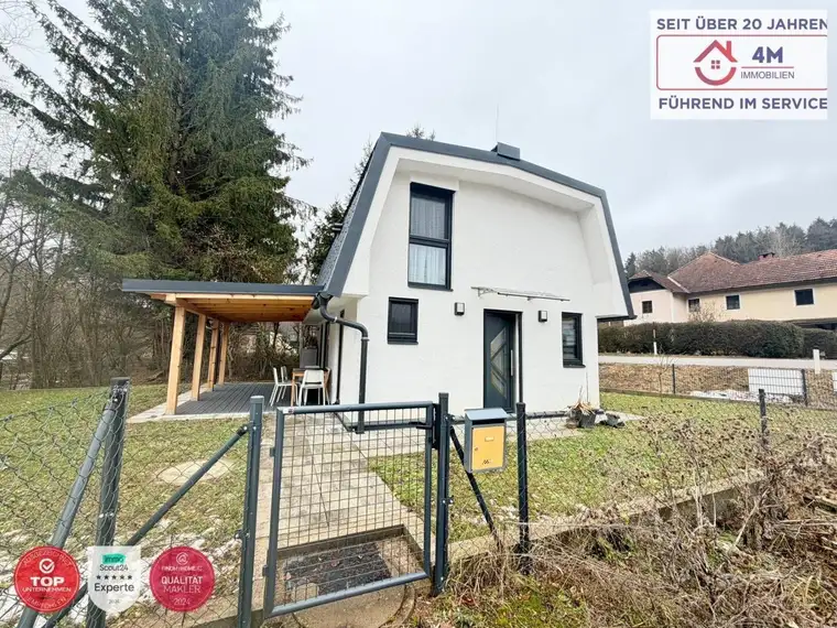 Charmantes Kleingartenhaus auf Baurechtsgrundstück in idyllischer Bachlage – 3150 Wilhelmsburg