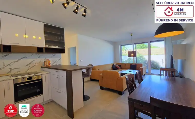  ‍ ‍ Familientraum mit Garten: moderne 4-Zimmer-Wohnung in Marchegg