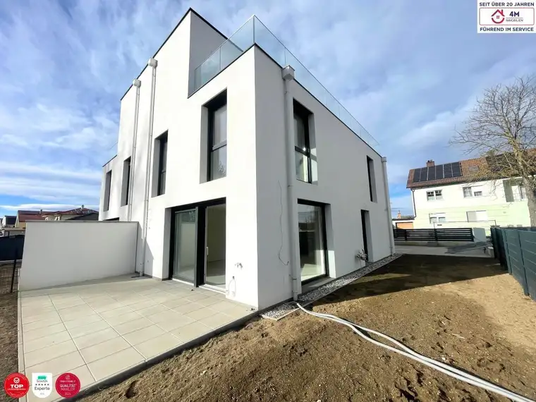 DOPPELHAUSHÄLFTE / 153 m² / nur 8 Minuten nach Tulln