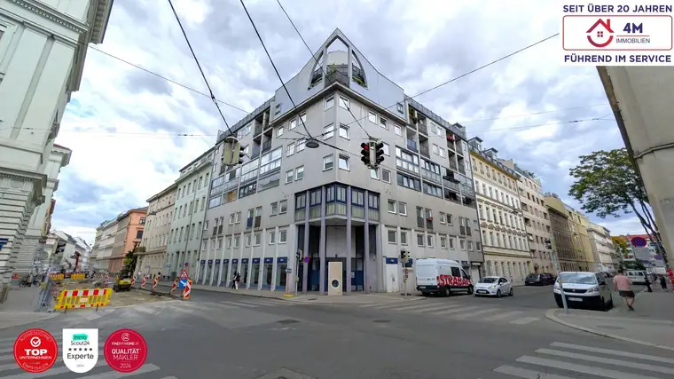Vielseitiges Geschäftslokal mit ca. 375 m² | Ecklage | 15 m Fensterfront | 2 Eingänge | Klimaanlage