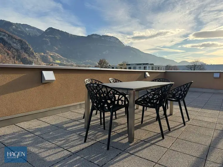 Wohnen über den Dächern von Hohenems - Penthouse zu vermieten!