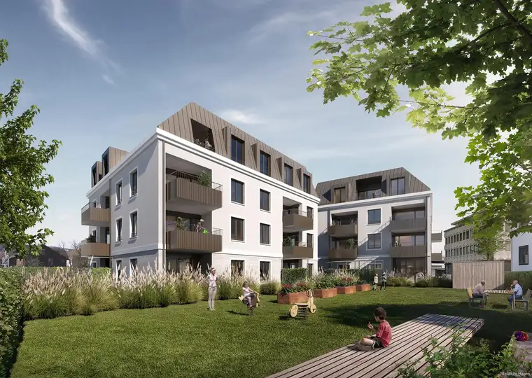 Neubau im Zentrum - Top B.073-Zimmerwohnung im 2. OGWOHNBAUFÖRDERUNG