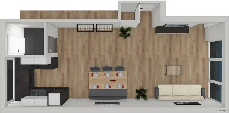 Tolle 2 Zimmer Dachgeschosswohnung zu vermieten!
