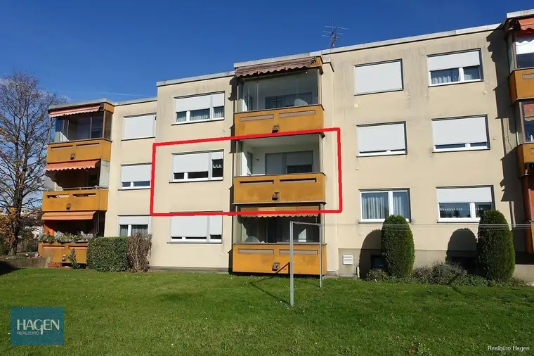 Grenznähe zur Schweiz: 2-Zimmerwohnung in Lustenau zu verkaufen