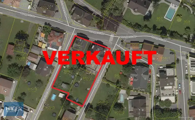 Lustenau - zentrale, gute Wohnlage: Großes Grundstück mit repräsentativem Altbestand (2 Wohn- und Geschäftshäuser) zu verkaufen
