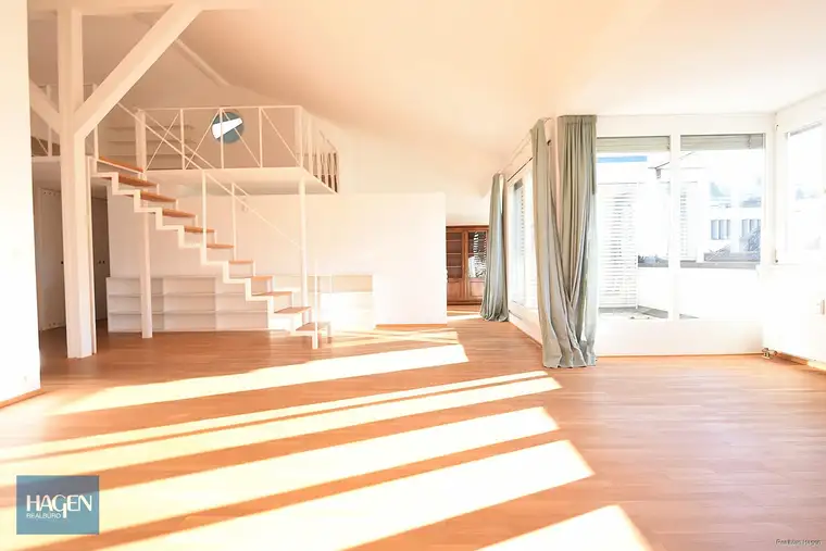 Dachgeschosswohnung mit Galerie im Zentrum von Dornbirn zu vermieten! - Marktstraße 16a
