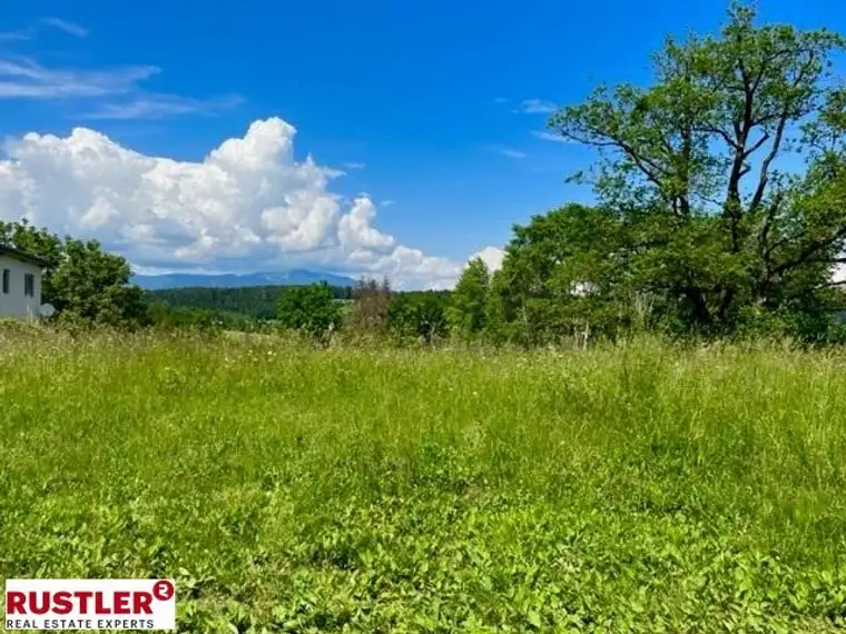 Sonnige Bauparzelle in Finkenstein
652 m² mit eigenem Zufahrtsweg in leichter Hanglage 