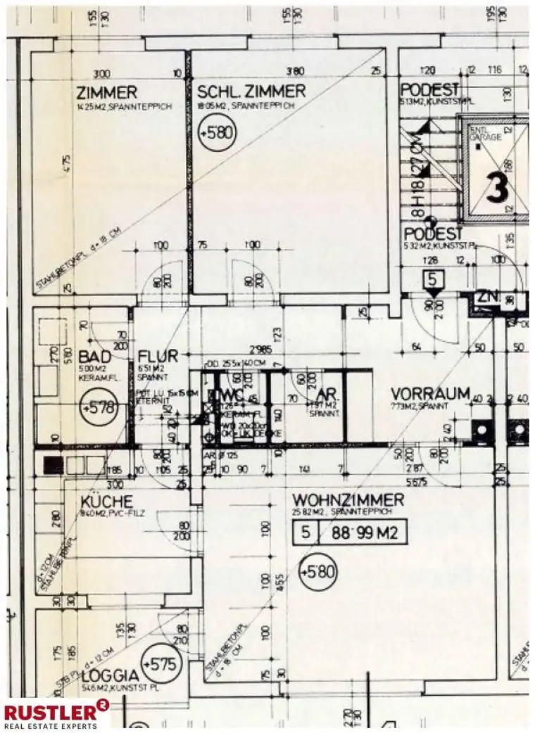 3-Zimmer-Wohnung mit Loggia!