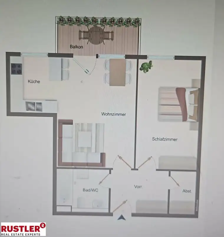 2-Zimmer-Wohnung mit Balkon ARNSDORFGASSE 