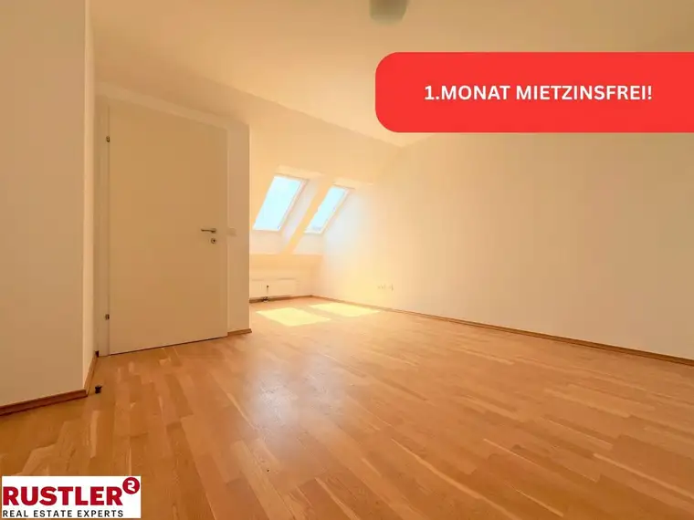 1. MONAT MIETZINSFREI!! | Behaglich unter’m Dach - Gemütliche 2-Zimmerwohnung im Dachgeschoss 