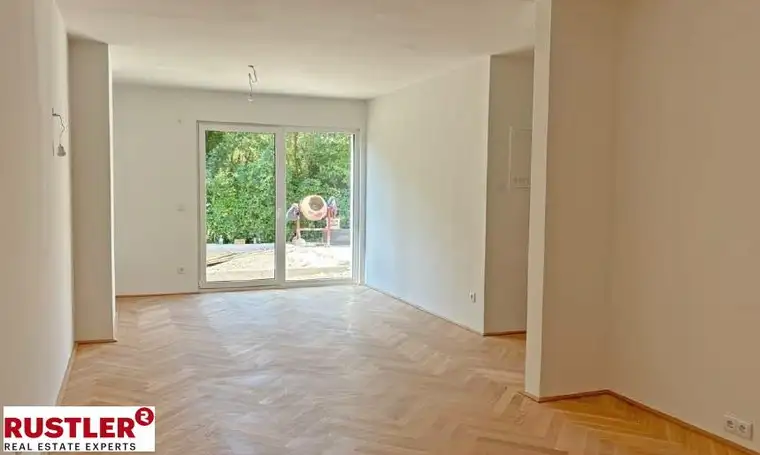 Erstbezug! Hochwertige 2-Zimmer Gartenwohnung in ruhiger Lage - zu verkaufen 