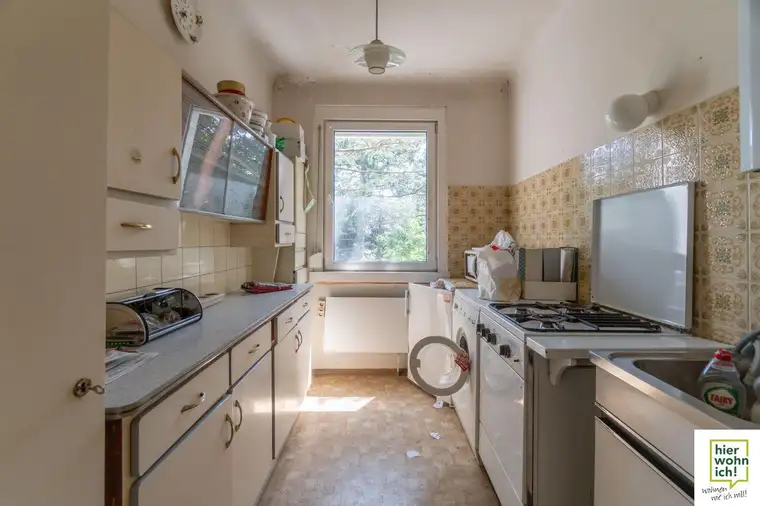 Grünruhelage: 2 Zimmer Südwohnung in Wien Mauer