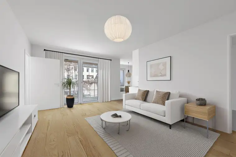 URBANE 2-ZIMMER-WOHNUNG MIT SÜDBALKON