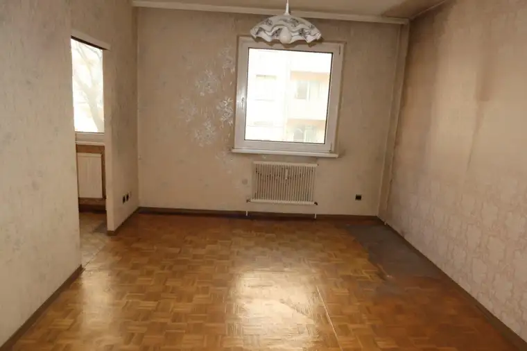 1,5 Zimmerwohnung im 10. Bezirk mit 42,33m² und einer Loggia-Fläche von ca. 2,24m²