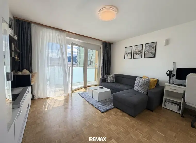 Vermietete helle 3-Zimmer-Wohnung mit zwei Loggien &amp; schönem Ausblick | Ruhige Lage in Graz-Lend