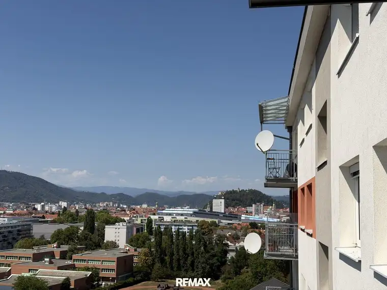WG-Hit nahe TU Graz - 3 getrennte Zimmer &amp; 2 Balkone
