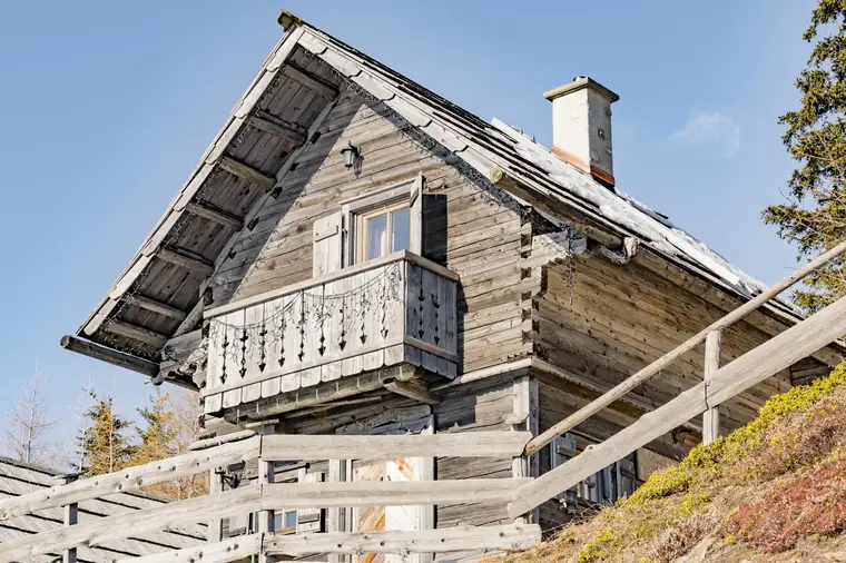 Zweitwohnsitz oder touristische Vermietung!Urige Troadkasten-Almhütte "Sterzhütte" am Katschberg