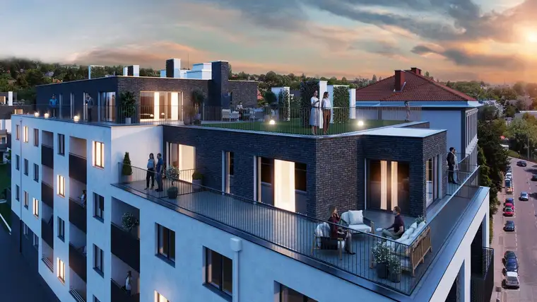 4 Zimmerwohnung mit großer Terrasse - Top 27