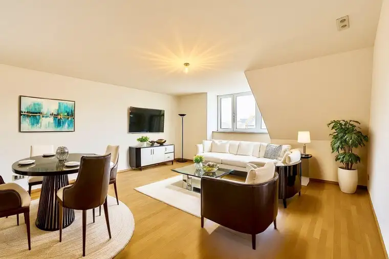 MODERNE WOHNUNG - Dachgeschoss - BJ 2020 - 2,5 Zimmer - ca. 79m² NFL - Private Dachterrasse - Lift - KLIMA - Schloss Schönbrunn