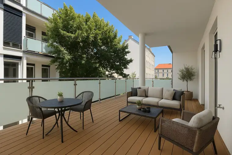ERSTBEZUG - Saniertes Haus - Fertigstellung Q4/2025 - 3 Zimmer - ca. 89m² WNFL - Loggia - Lift - U-Bahn