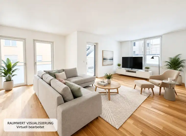 CITY-RESIDENZ mit ca. 47 m² FREIFLÄCHEN | 3 Zimmer | 2 Bäder en suite | Erstbezug 2026