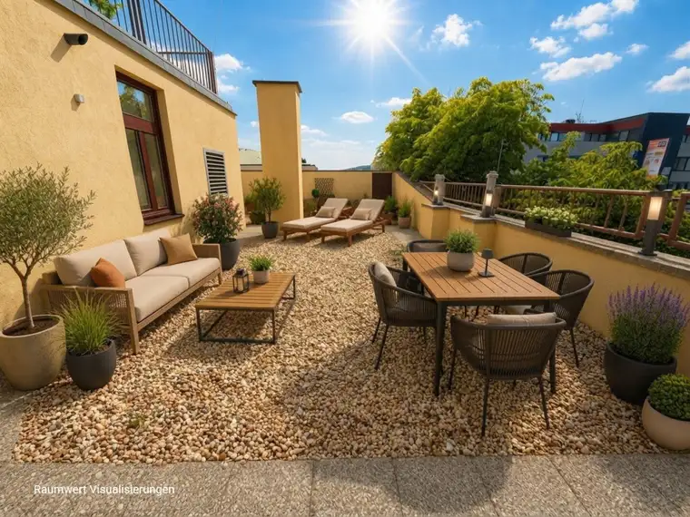 LEBEN, WO MÖDLING AM SCHÖNSTEN IST | 2 Zimmer | ca. 73 m² WFL | ca. 25 m² TERRASSE | Stellplatz | FREIER MIETZINS
