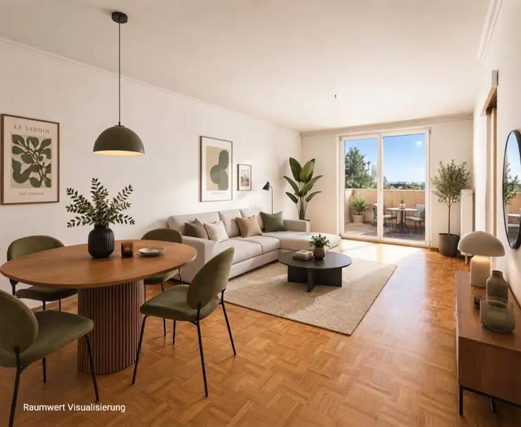 HOCH. HELL. FREIFLÄCHE. | 3 Zimmer | ca. 79 m² gew. NFL | SÜDLOGGIA | Neustiftgasse | Freier Mietzins