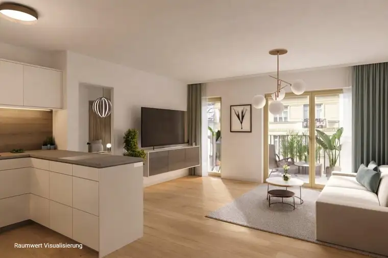 CITY-RESIDENZ | 3 Zimmer | ca. 74 m² WFL | 2 Bäder | 2 Schrankräume | Balkon | Erstbezug 2026