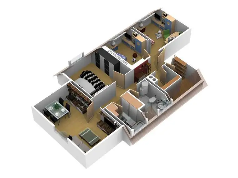 4 Zimmer- Wohnung im Dachgeschoss