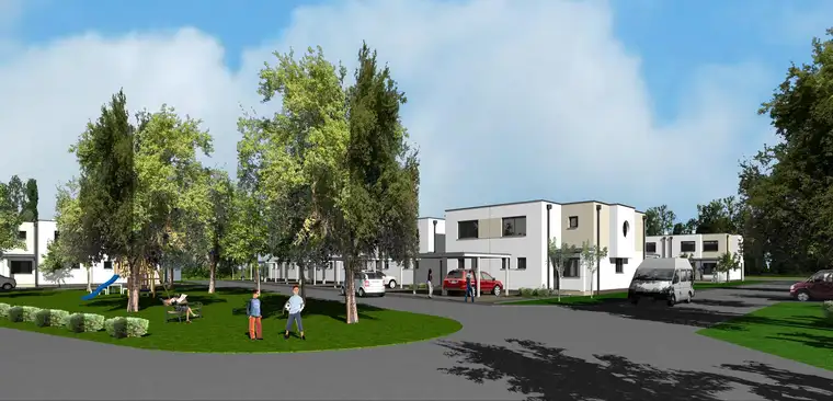 Reihenhäuser in Podersdorf, Grabenviertel - RH 03