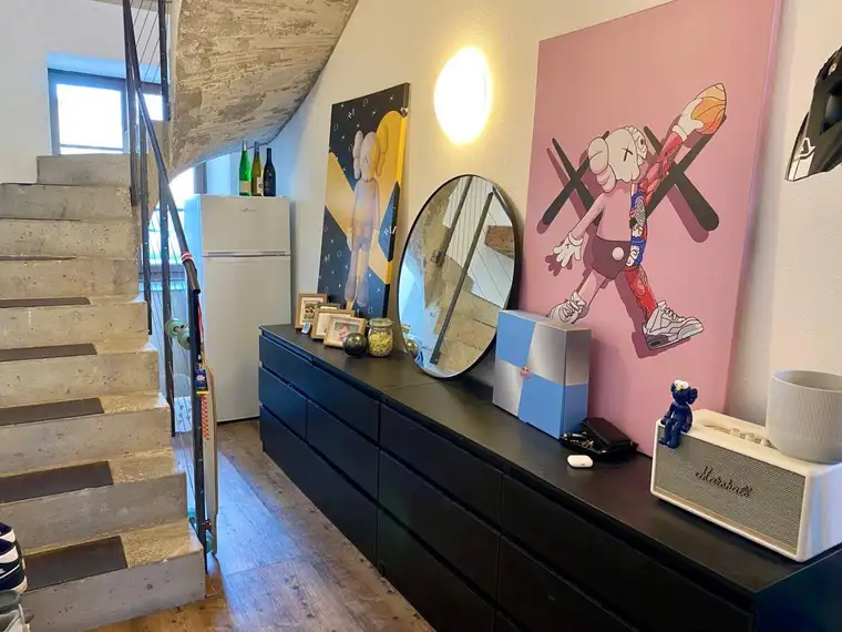 Stylische 2-stöckige Wohnung in wunderschön renoviertem Stadthaus