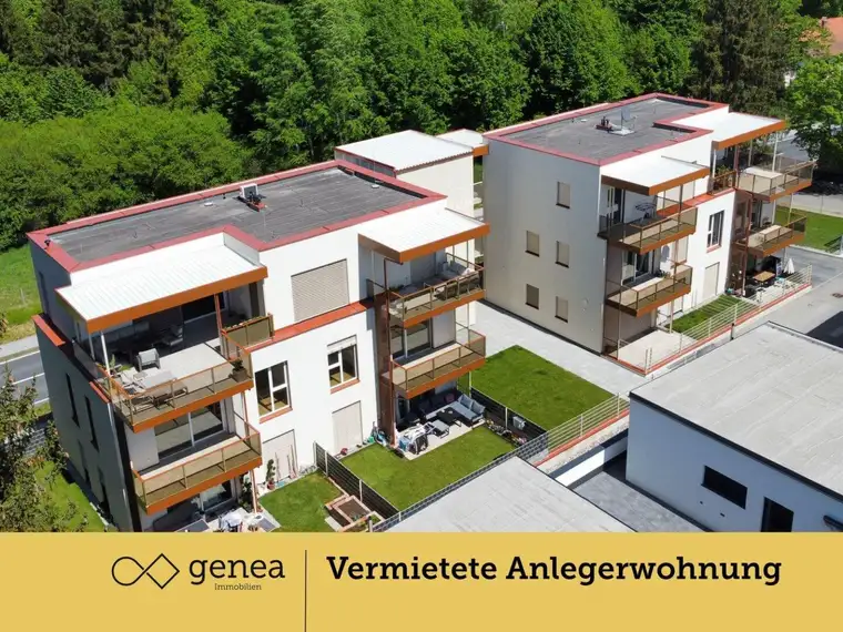 Sofortige Rendite: Bereits vermietete Wohnung in Lieboch - Neubau