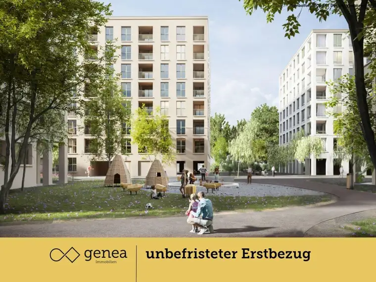 UNBEFRISTET | ERSTBEZUG – Urbanes Wohnen trifft auf grüne Oase