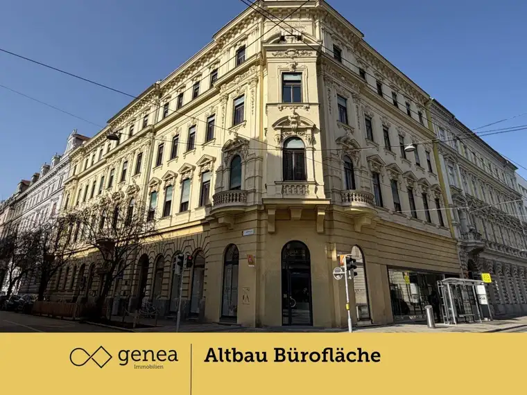 Charmante Bürofläche mit 68,45 m² im Hochparterre eines stilvollen Altbaus